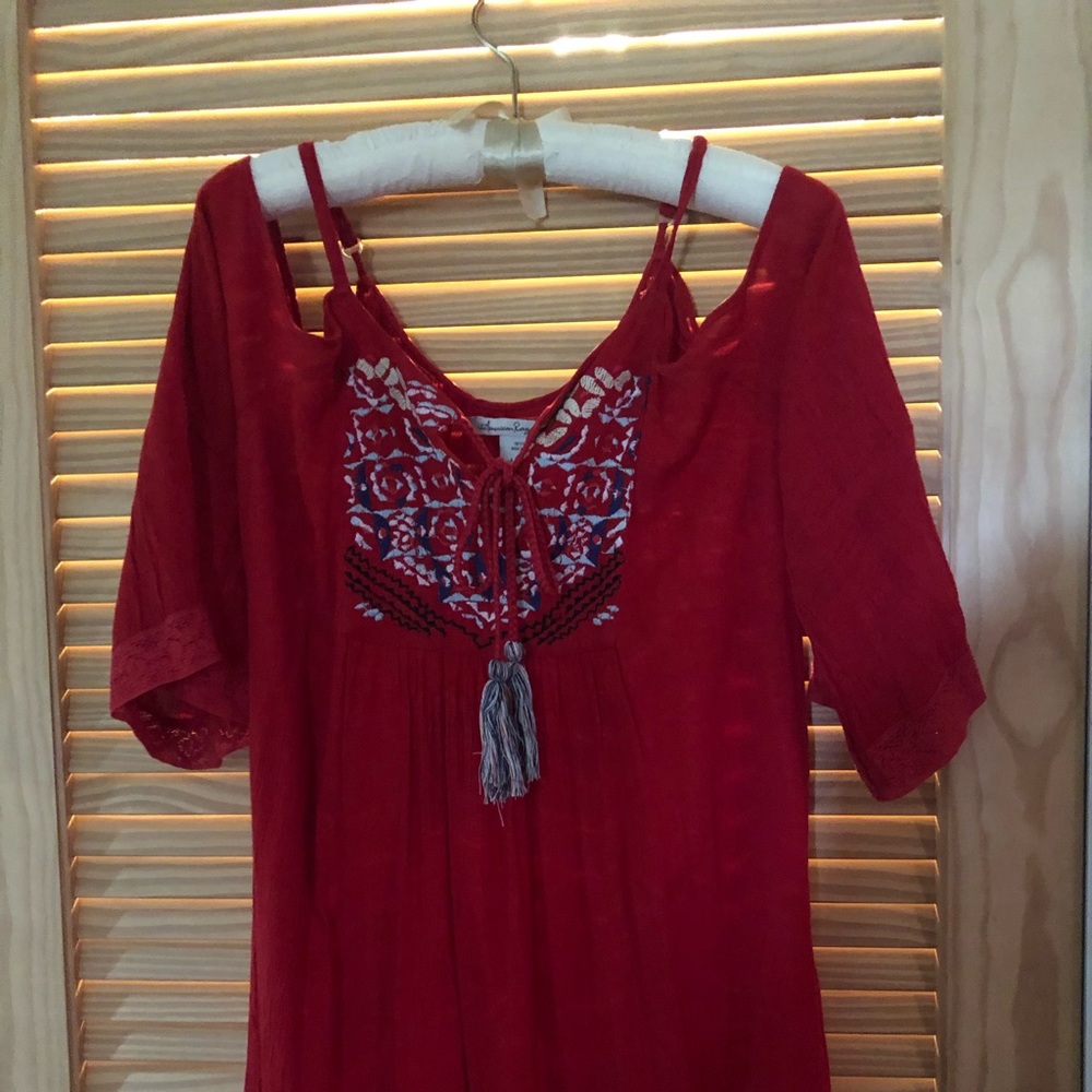 Red Blouse